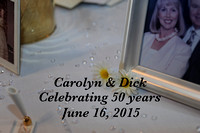 Still photos Carolyn and Dick 50th anniversary 23-Jun-15
