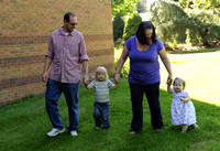 Colleen, Brandon, Silas and Lola. Beautiful family! May 2012